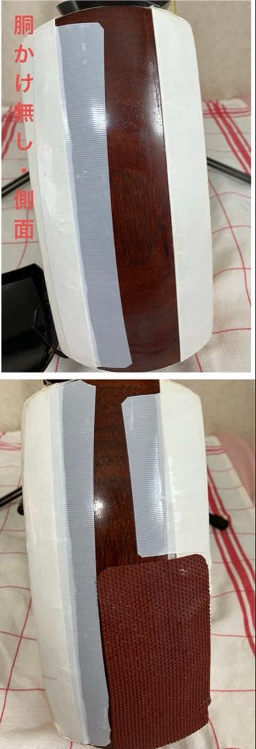 バ*友様 津軽三味線 太棹 紅木 人工皮革