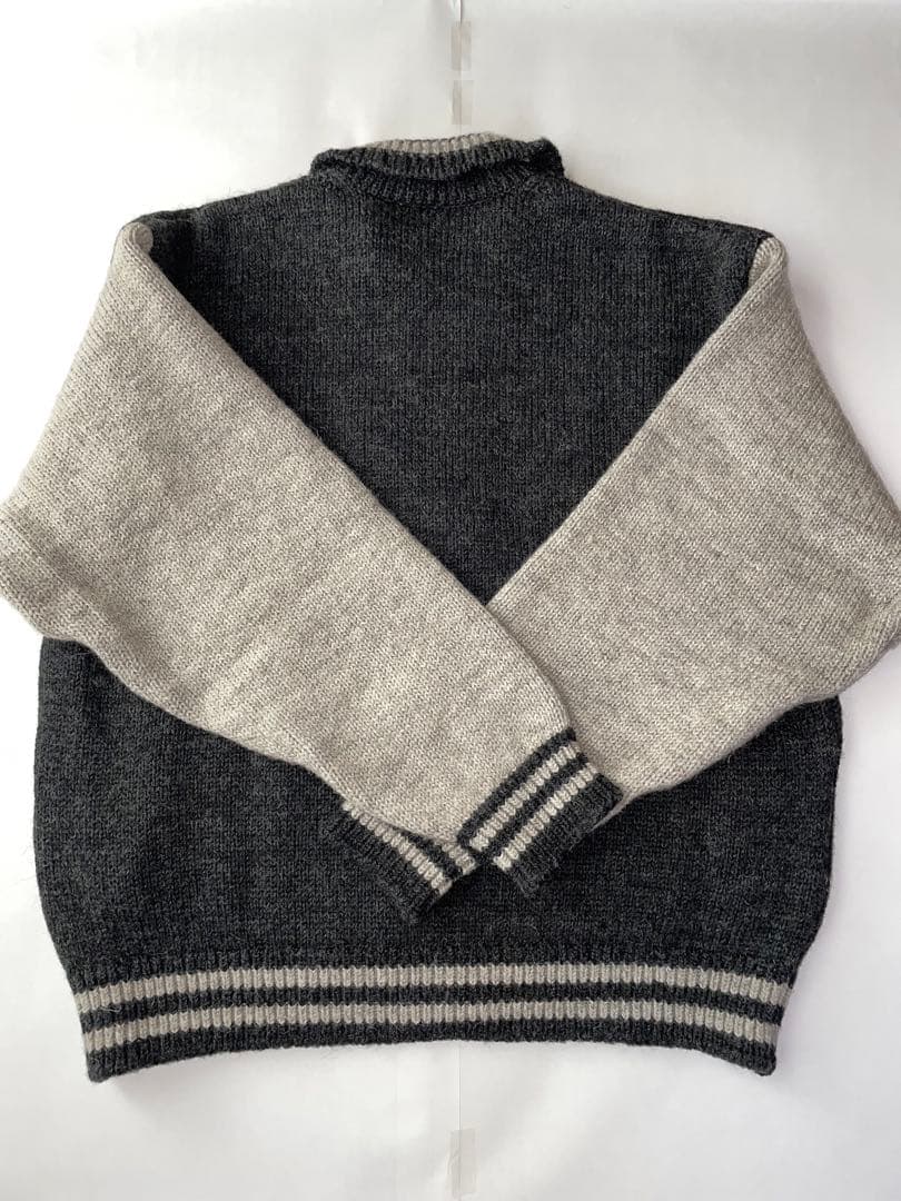 refomed リフォメッド スタジアム カウチンニット チャコール 22AW