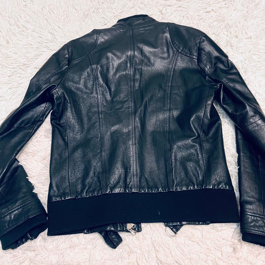 ライダース　本革レザー ジャケット　レディースM