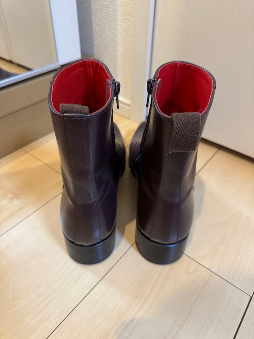 オーダーメイドブーツ バーガンディ