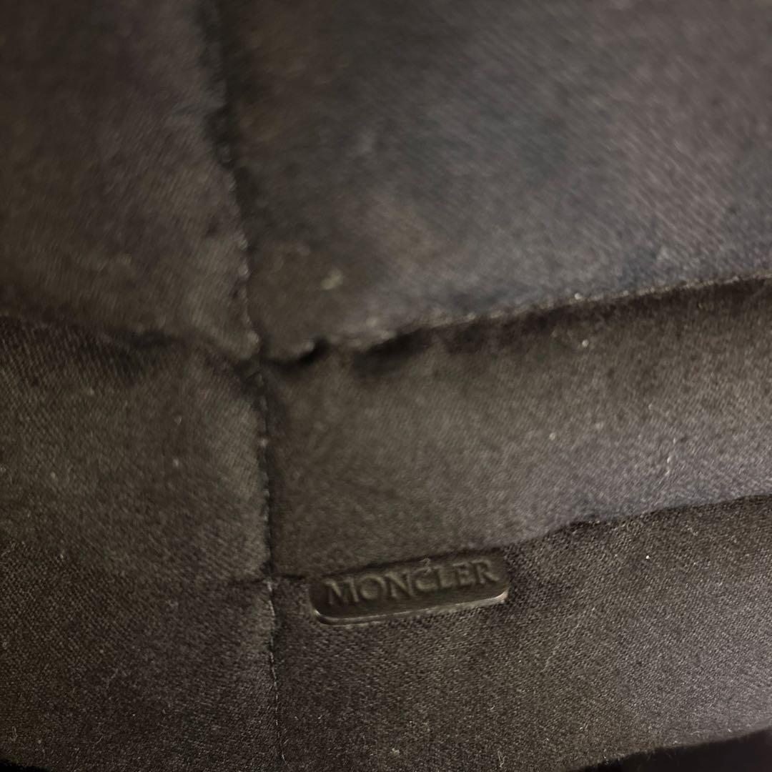 難あり年末値下げMONCLER ブラック ダウンベスト格安