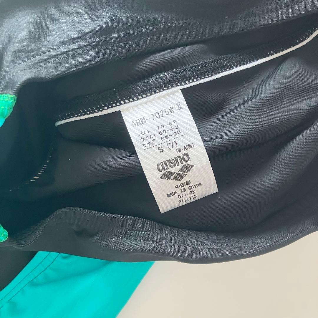 【新品Sサイズ】arena/アリーナ 女性用競泳水着 ハイレグ競泳水着：BKMG