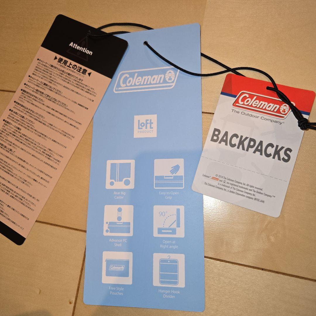 【極美品✨】LOFT限定　Coleman スーツケース　38リットル