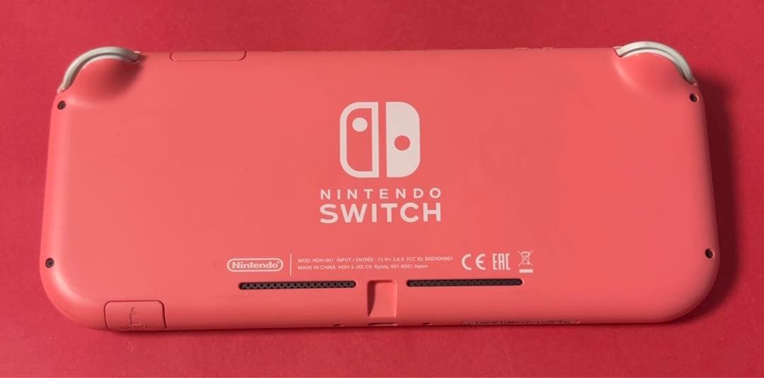 Nintendo Switch Lite コーラルピンク 本体 【動作確認済】❶