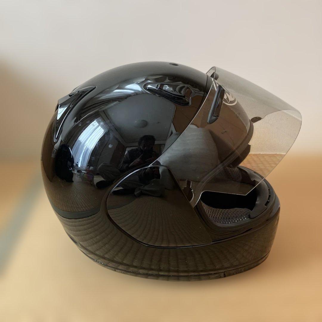 Arai Rapide Or フルフェイスヘルメット ブラック　ミラーシールド付