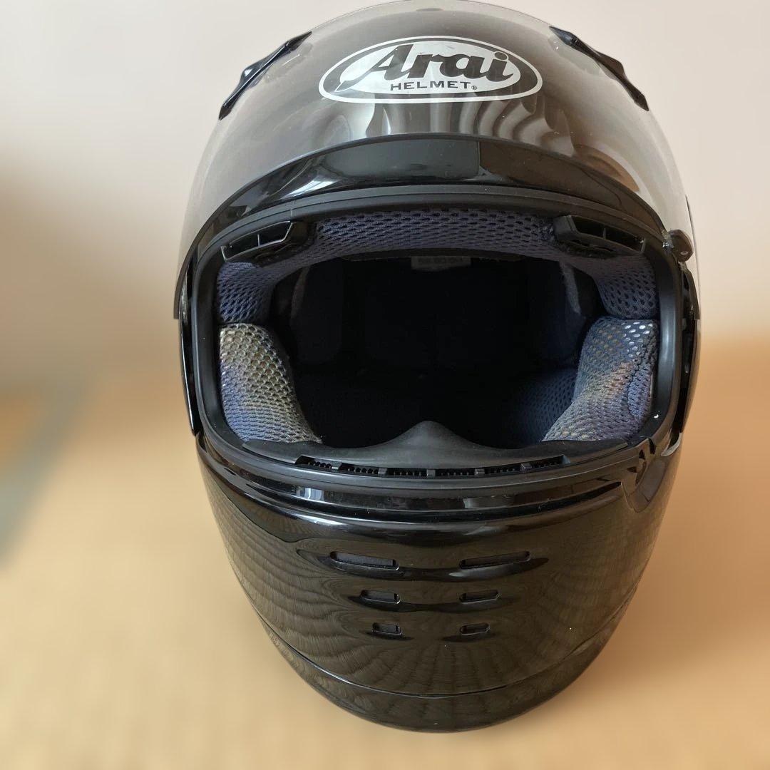 Arai Rapide Or フルフェイスヘルメット ブラック　ミラーシールド付