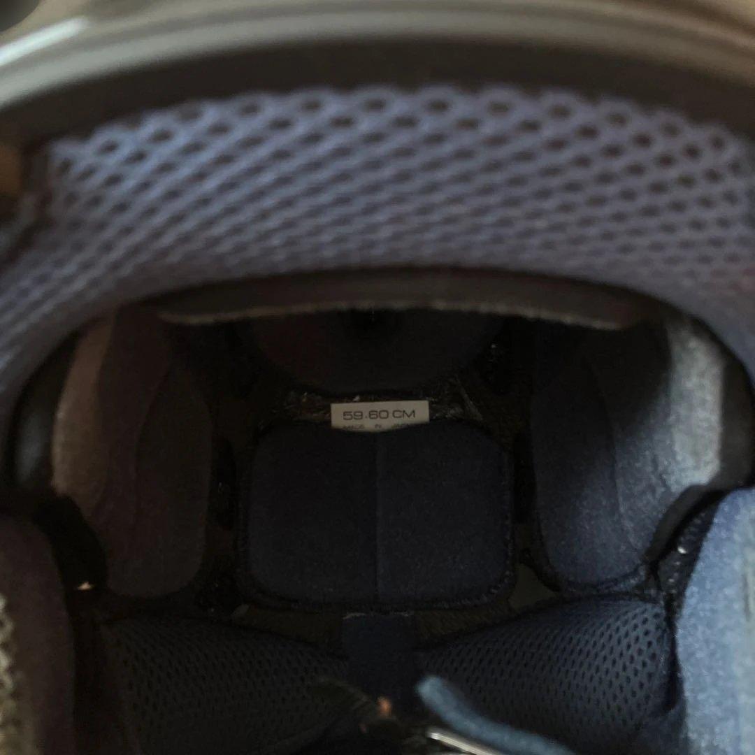 Arai Rapide Or フルフェイスヘルメット ブラック　ミラーシールド付