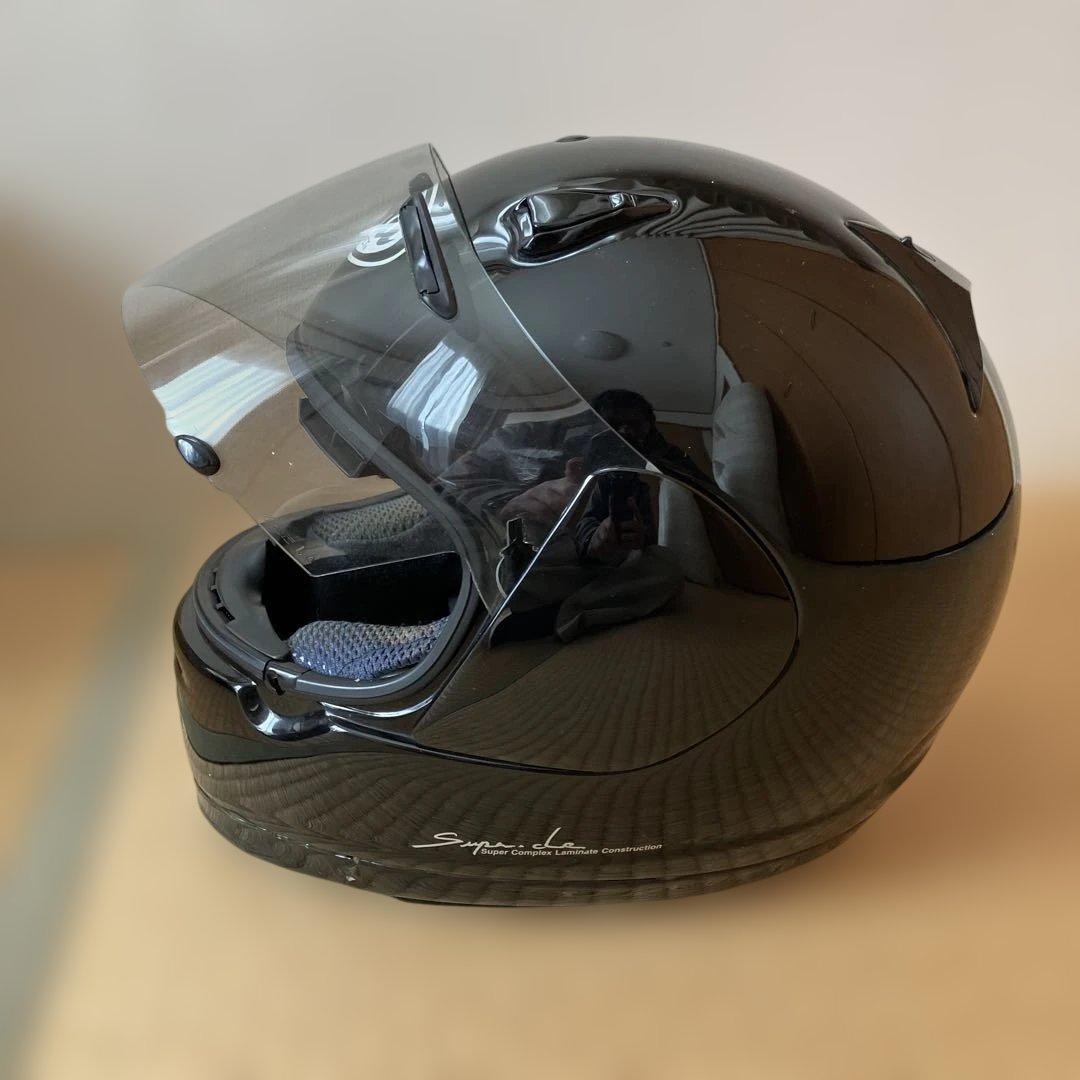 Arai Rapide Or フルフェイスヘルメット ブラック　ミラーシールド付