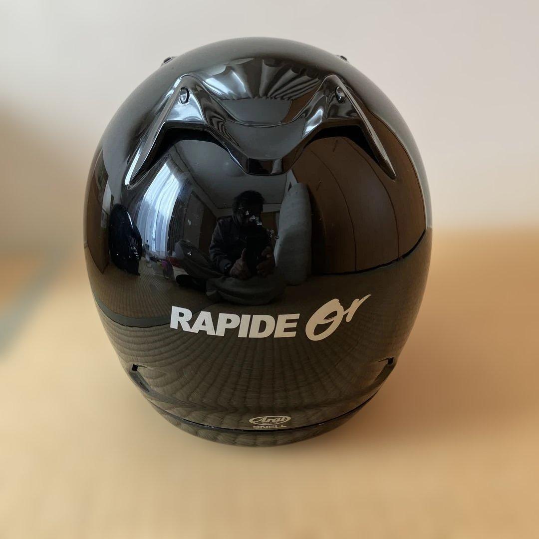 Arai Rapide Or フルフェイスヘルメット ブラック　ミラーシールド付