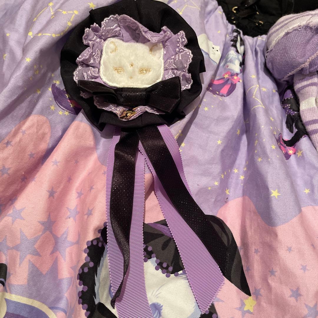 Magical Milk Cat スカート ロゼッタブローチ ソックスセット