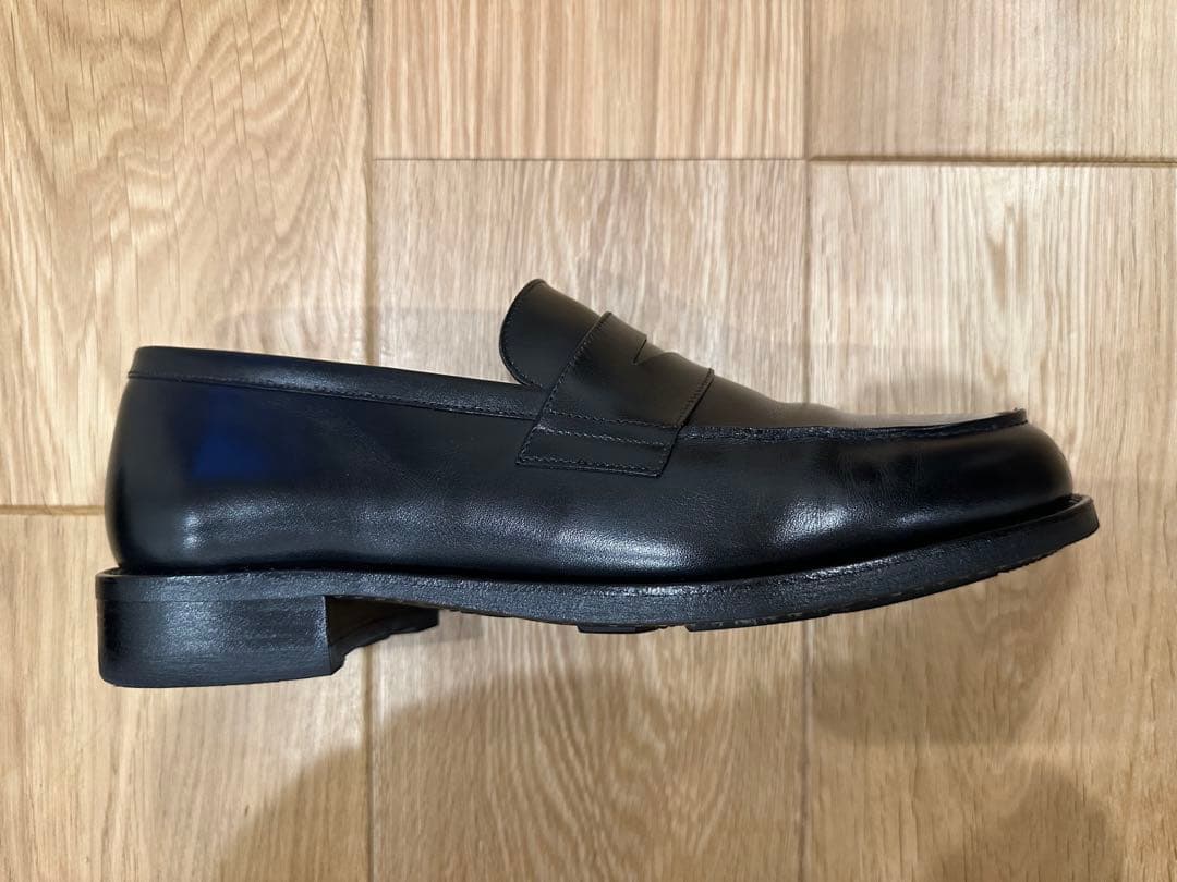 角*り様 パラブーツ　アドニス　ローファー　Paraboot UK7.5 黒　2