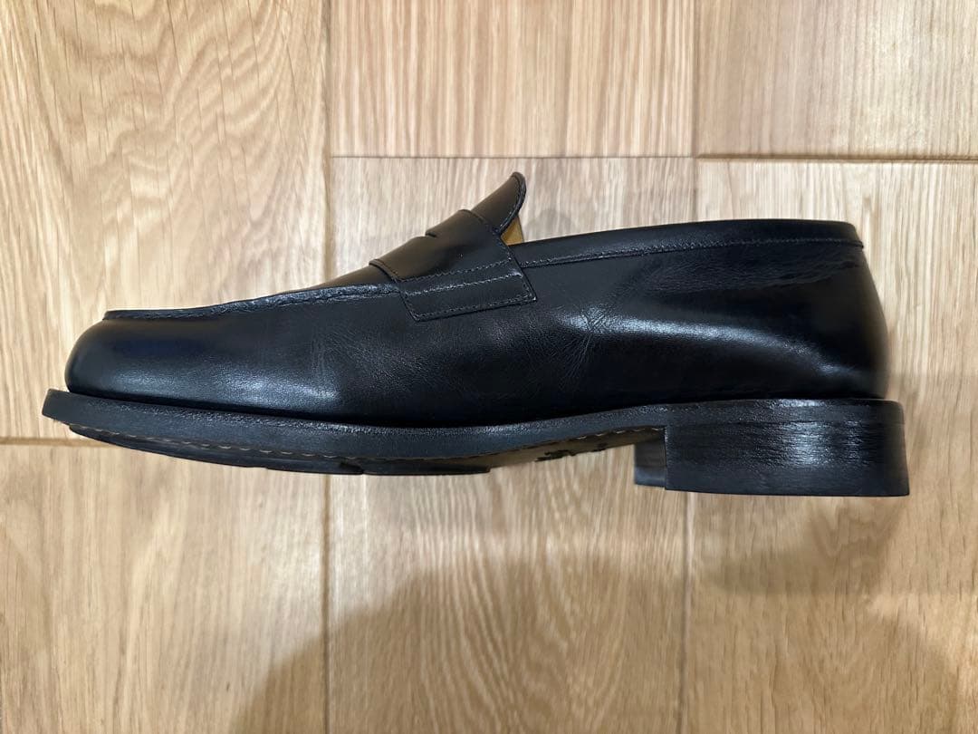 角*り様 パラブーツ　アドニス　ローファー　Paraboot UK7.5 黒　2