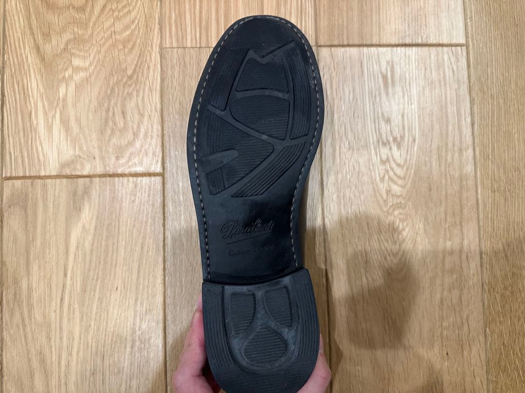 角*り様 パラブーツ　アドニス　ローファー　Paraboot UK7.5 黒　2