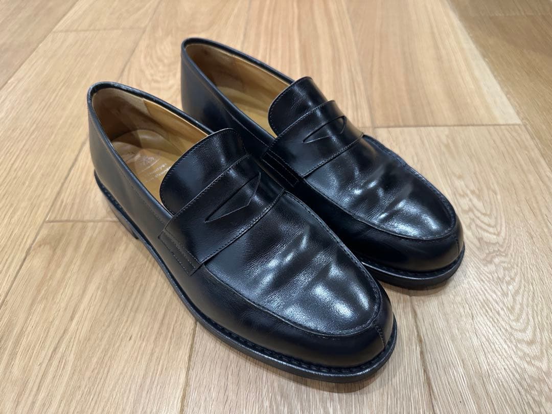 角*り様 パラブーツ　アドニス　ローファー　Paraboot UK7.5 黒　2