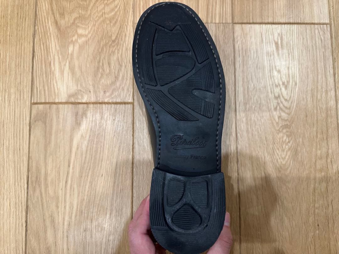 角*り様 パラブーツ　アドニス　ローファー　Paraboot UK7.5 黒　2