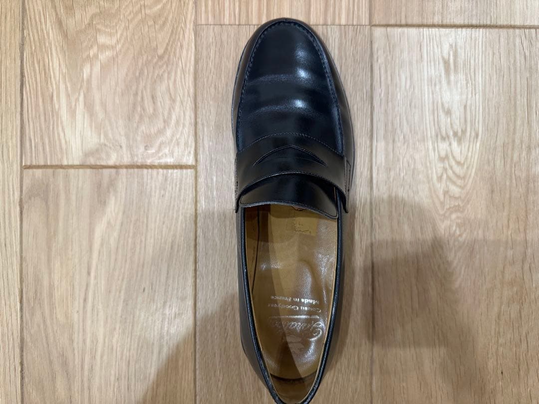 角*り様 パラブーツ　アドニス　ローファー　Paraboot UK7.5 黒　2