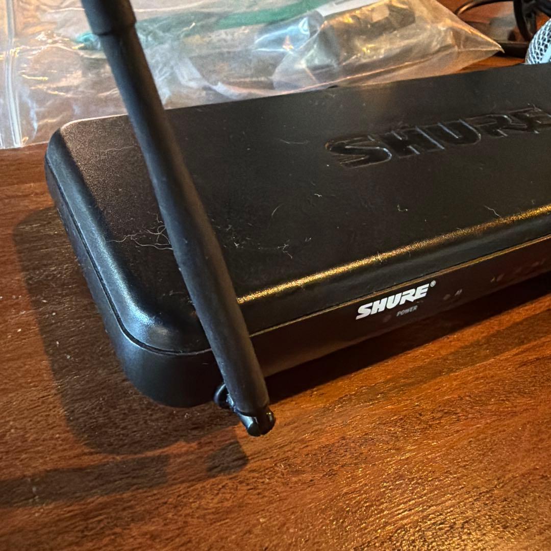 SHURE PG58 マイク2本 SVX88受信機セット
