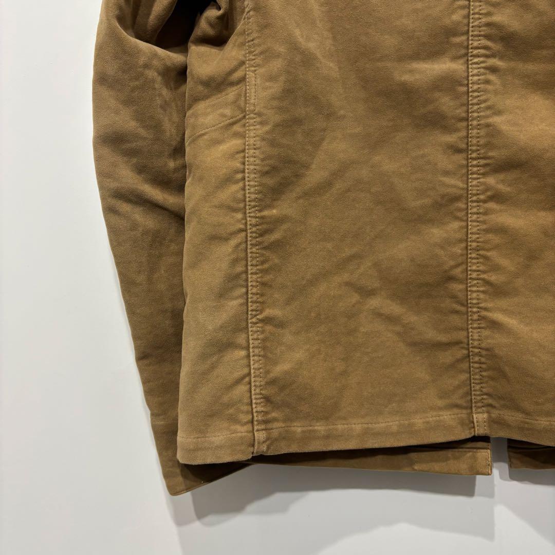 フランス製 ワーカーズ モールスキン カバーオール ユーロ ワークジャケット 3