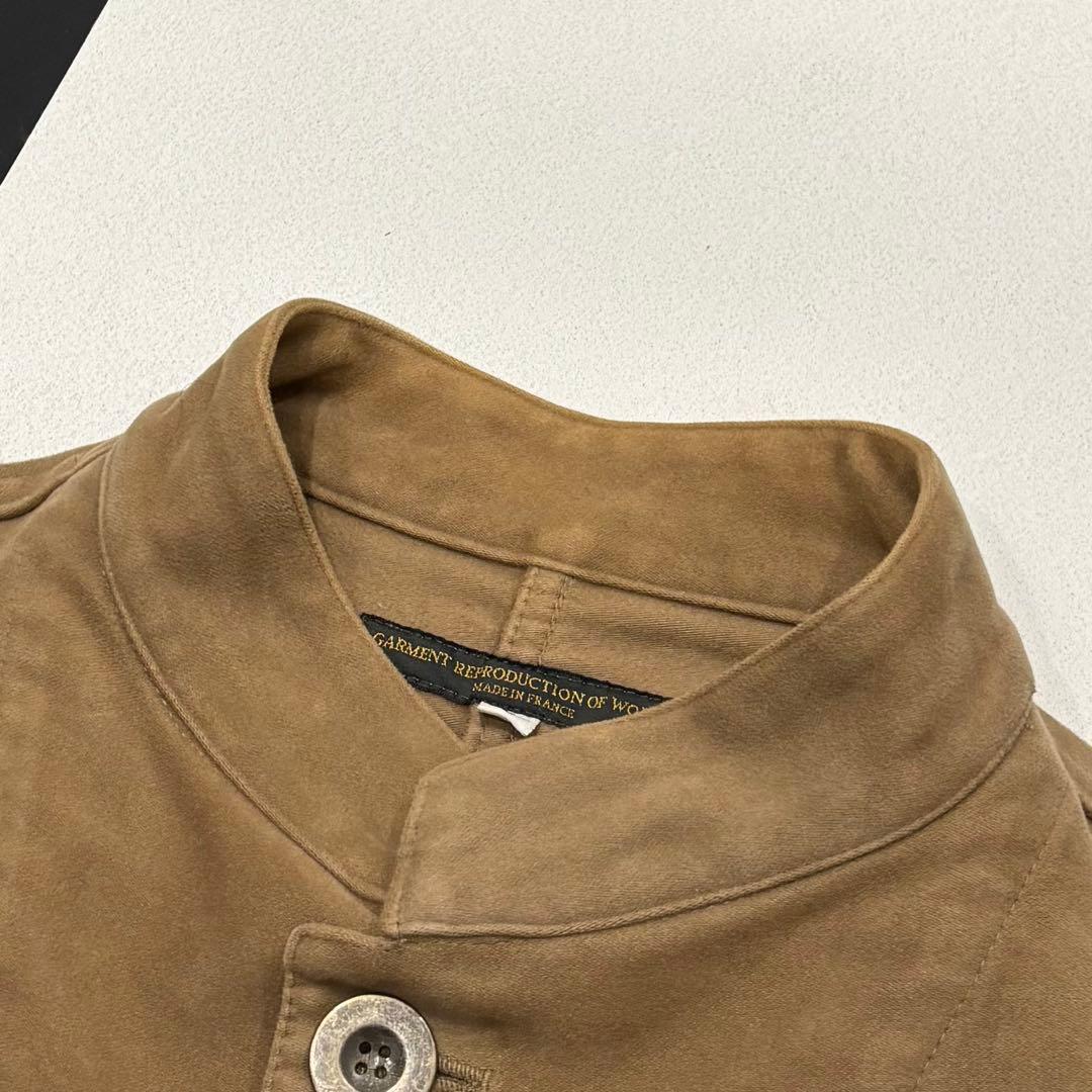フランス製 ワーカーズ モールスキン カバーオール ユーロ ワークジャケット 3