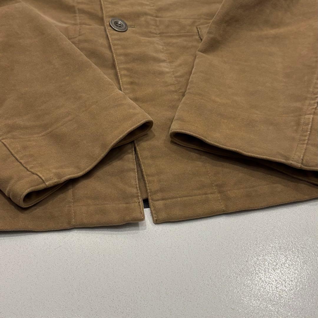 フランス製 ワーカーズ モールスキン カバーオール ユーロ ワークジャケット 3