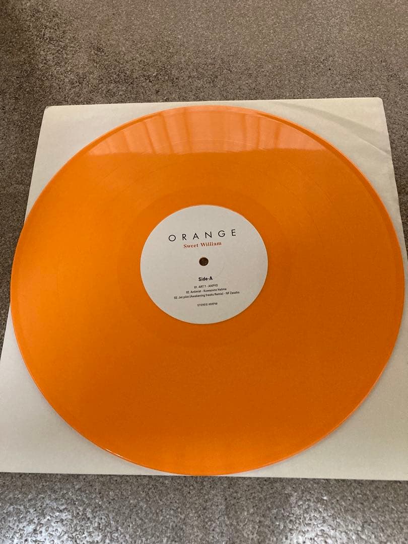 き*ん様 ORANGE Sweet William 12inch中古レコード