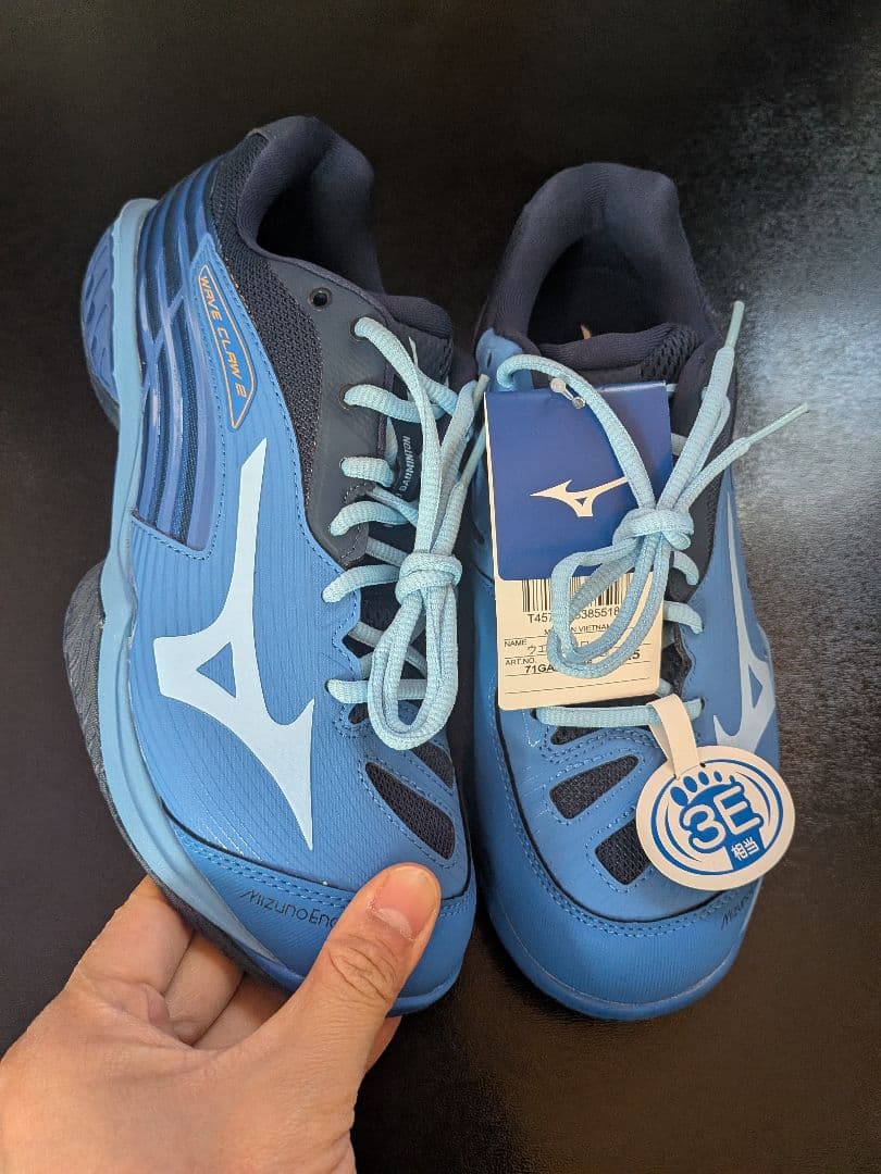 Mizuno バドミントンシューズ 26.5cm ブルー