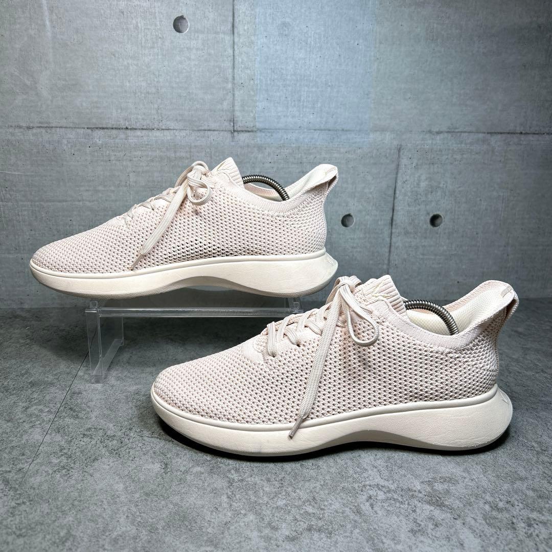 極美品【VIVAIA】ニットスニーカー/ピンク/40/スリッポン/メッシュ/軽量