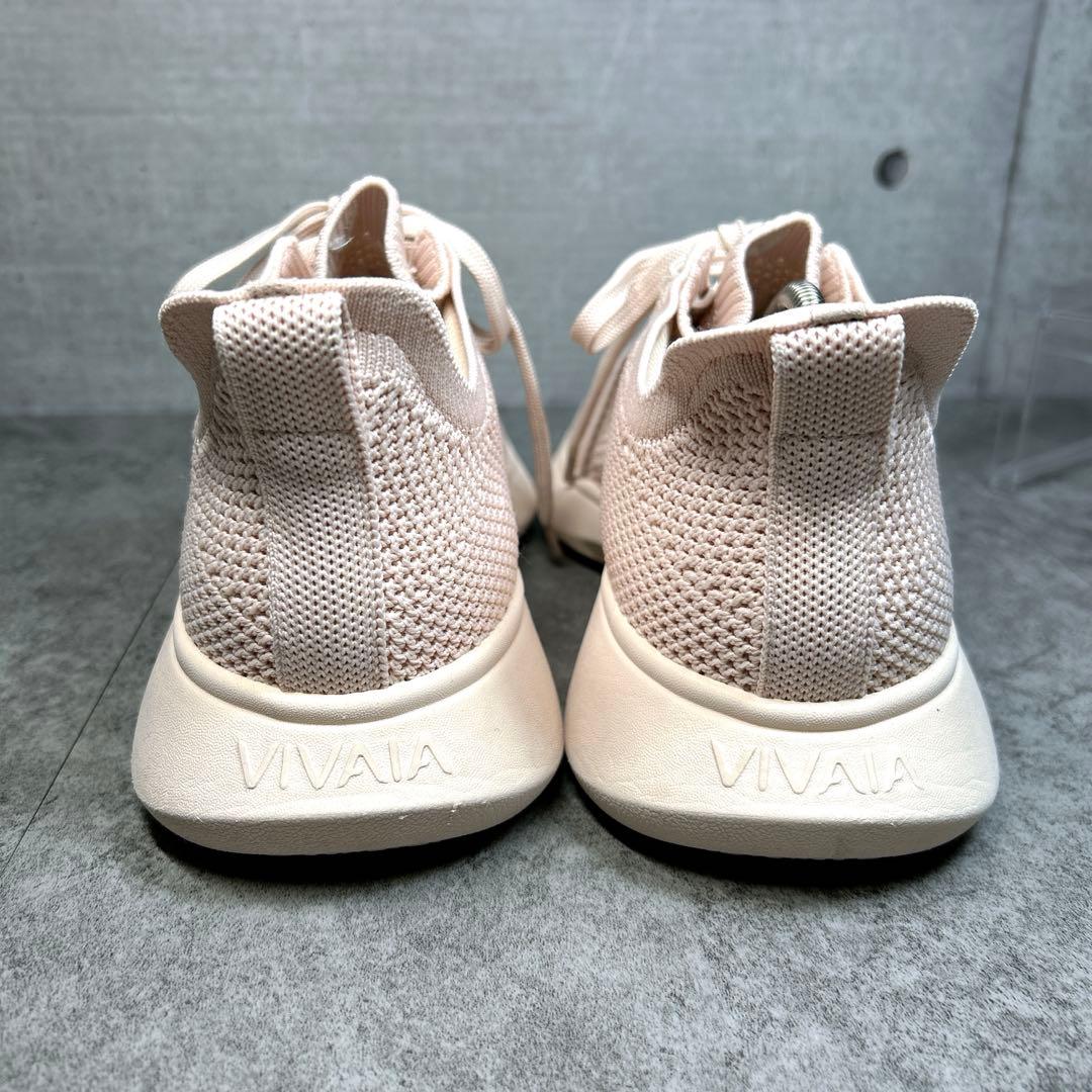 極美品【VIVAIA】ニットスニーカー/ピンク/40/スリッポン/メッシュ/軽量