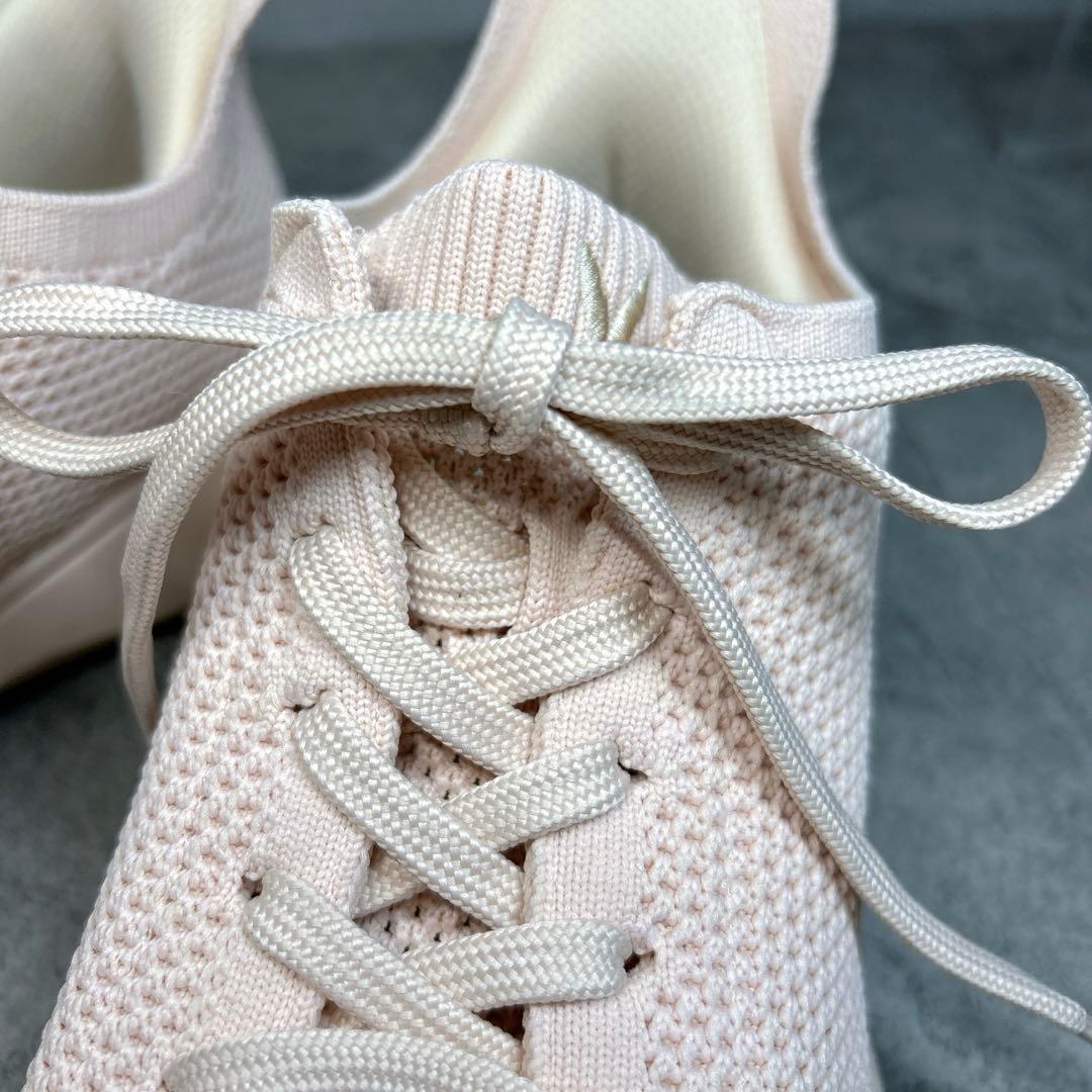 極美品【VIVAIA】ニットスニーカー/ピンク/40/スリッポン/メッシュ/軽量