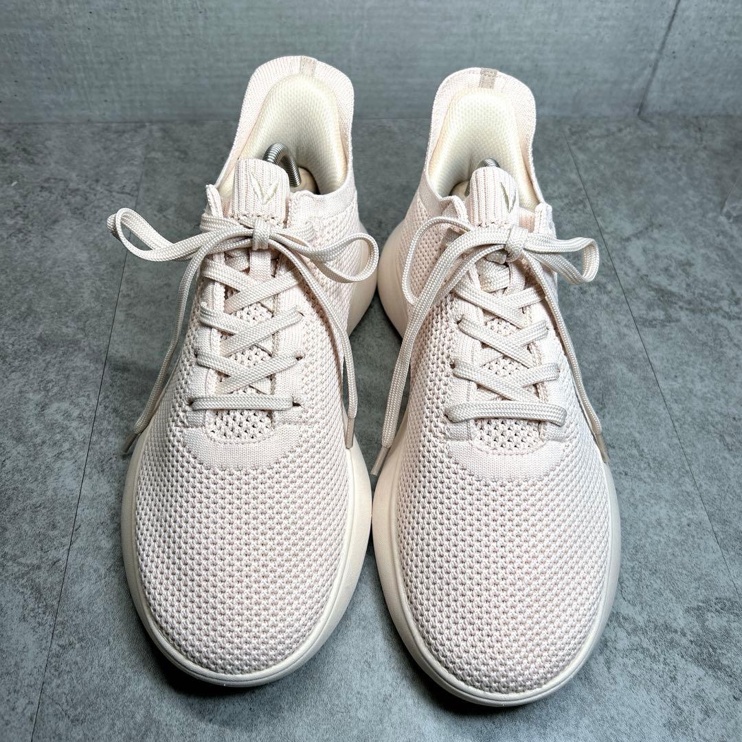 極美品【VIVAIA】ニットスニーカー/ピンク/40/スリッポン/メッシュ/軽量