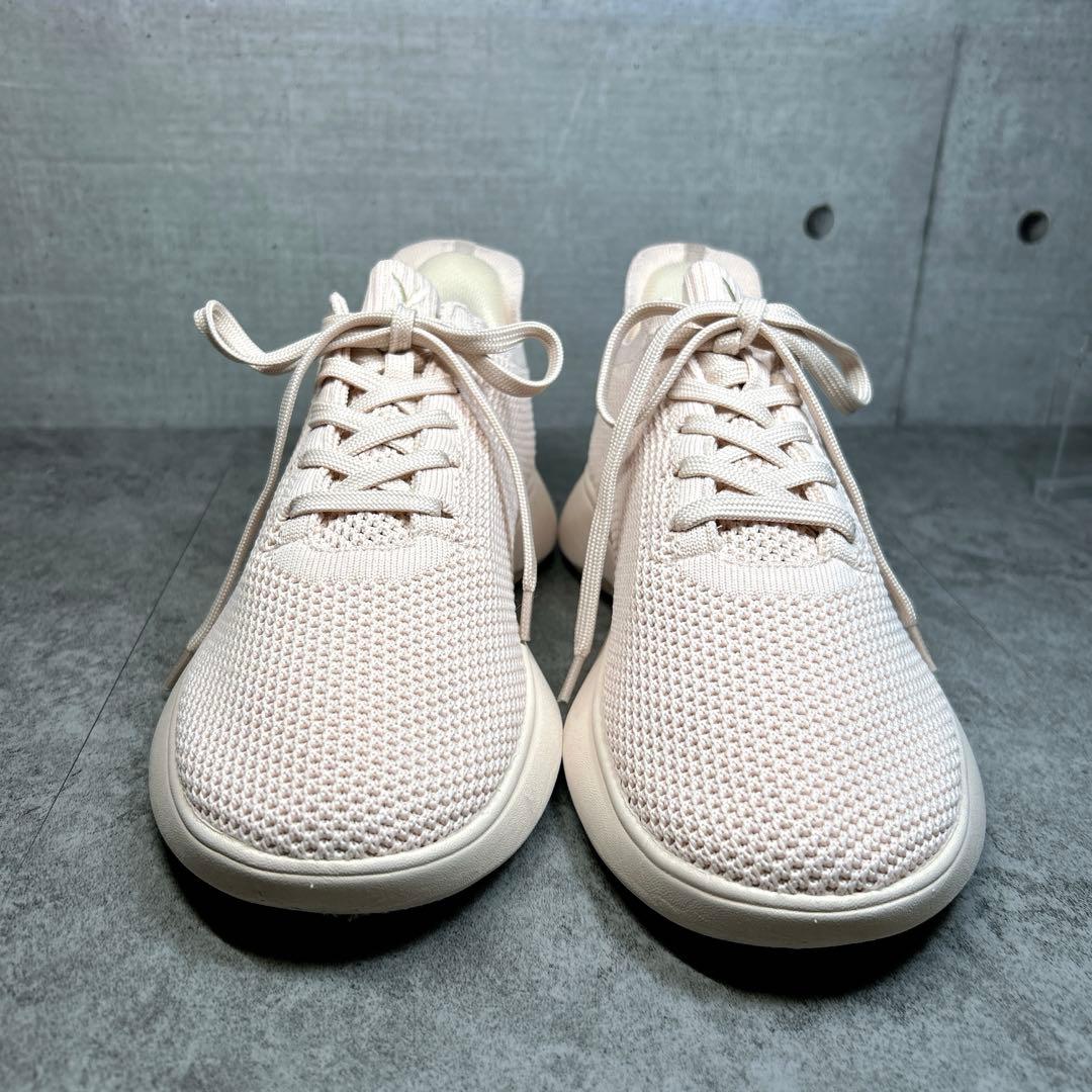 極美品【VIVAIA】ニットスニーカー/ピンク/40/スリッポン/メッシュ/軽量