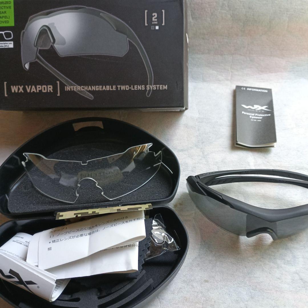 米軍仕様　WileyX ワイリーエックス ヴェイパー APEL付　防弾サングラス