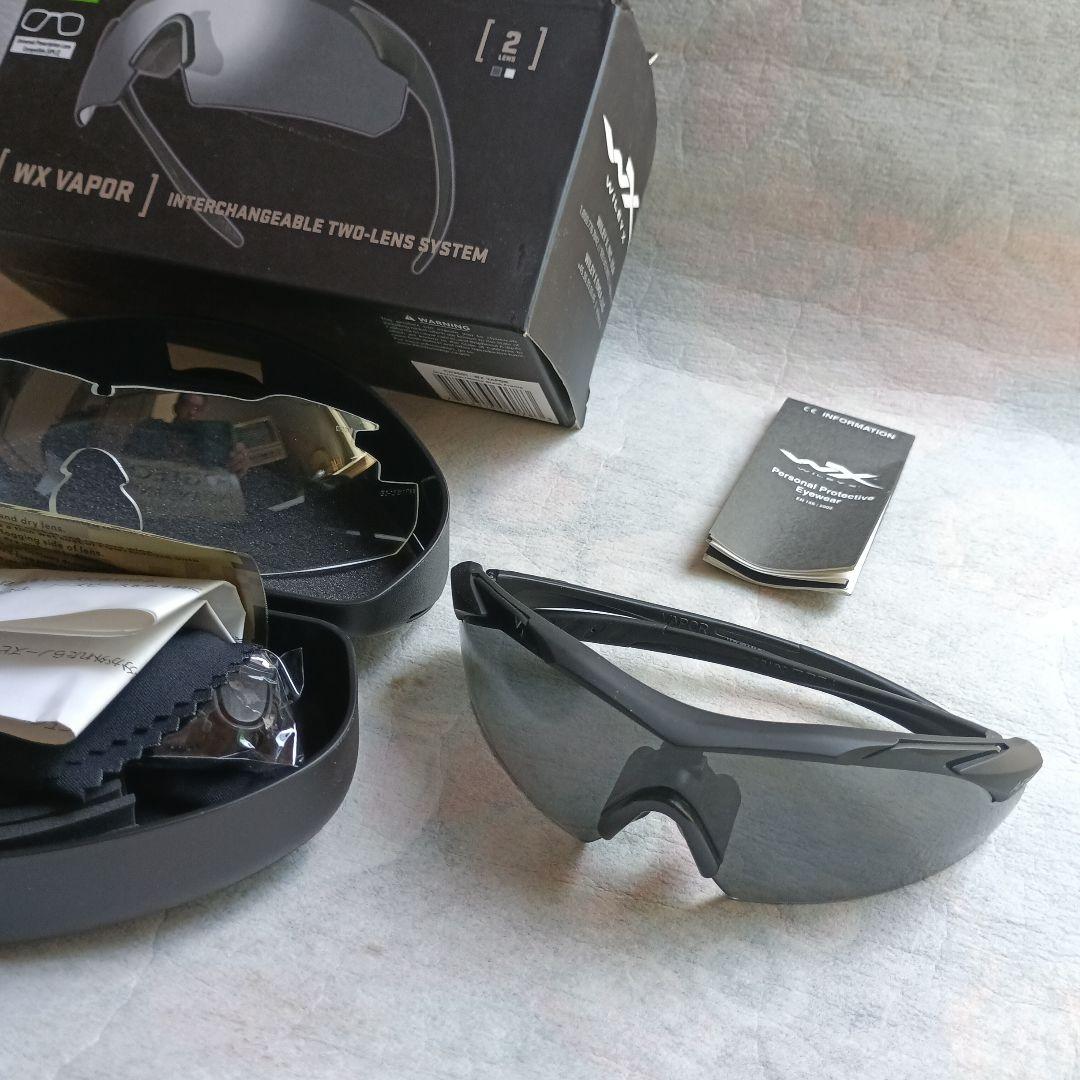 米軍仕様　WileyX ワイリーエックス ヴェイパー APEL付　防弾サングラス