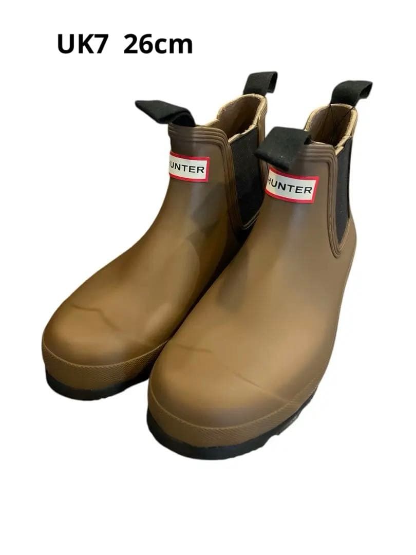 HUNTER ハンター メンズ オリジナル チェルシー レインブーツ 26cm