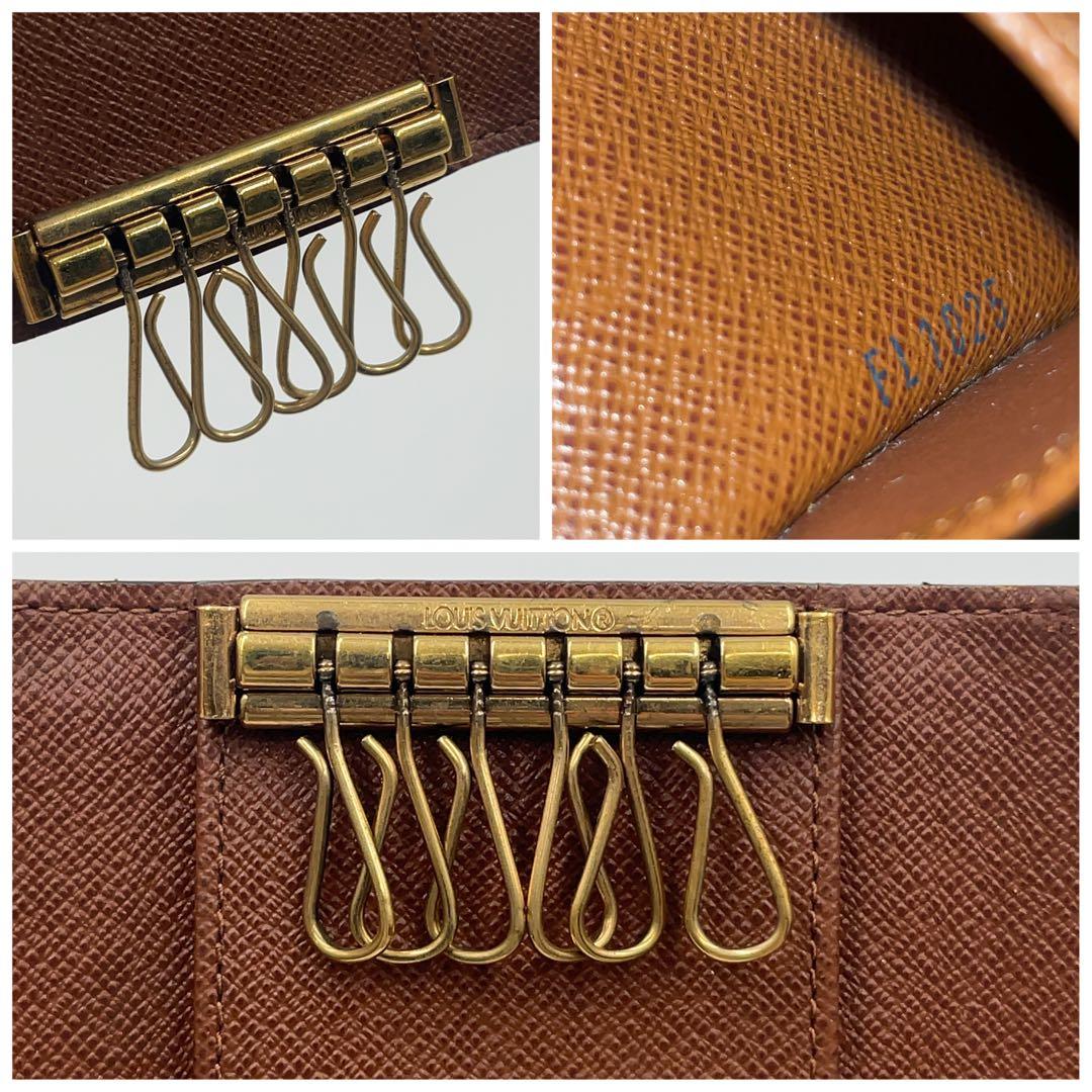 ルイヴィトン　ミュルティクレ6　モノグラム　キーケース　6連