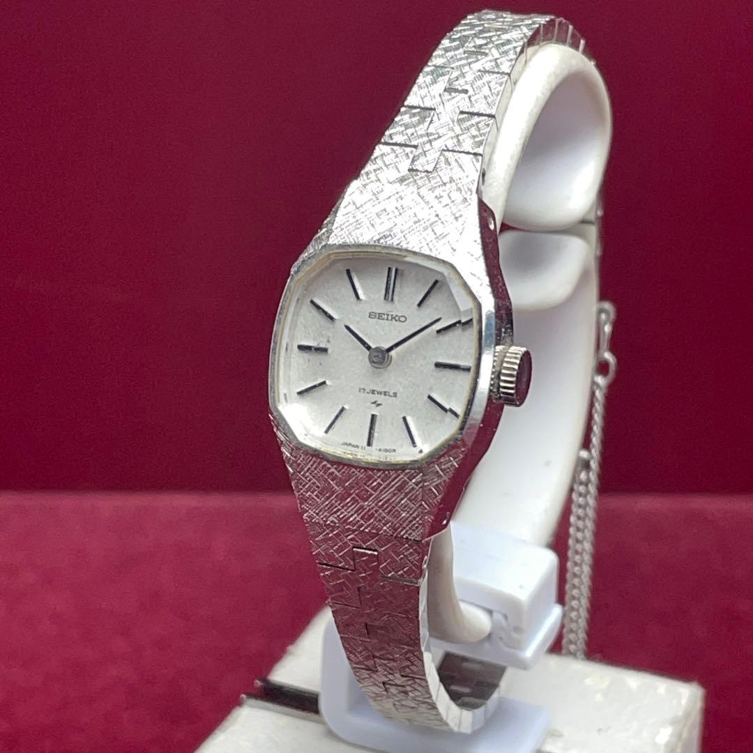 ★OH済 SEIKO ブレスレット 手巻 純正SSブレス PDP (耐腐食性)