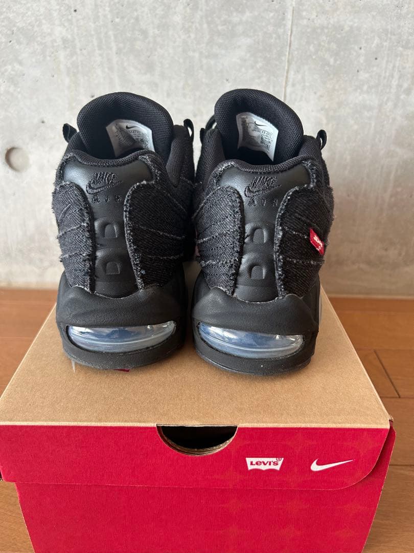 靴 Levi's Nike Air Max 95 OG \"Denim Black\"