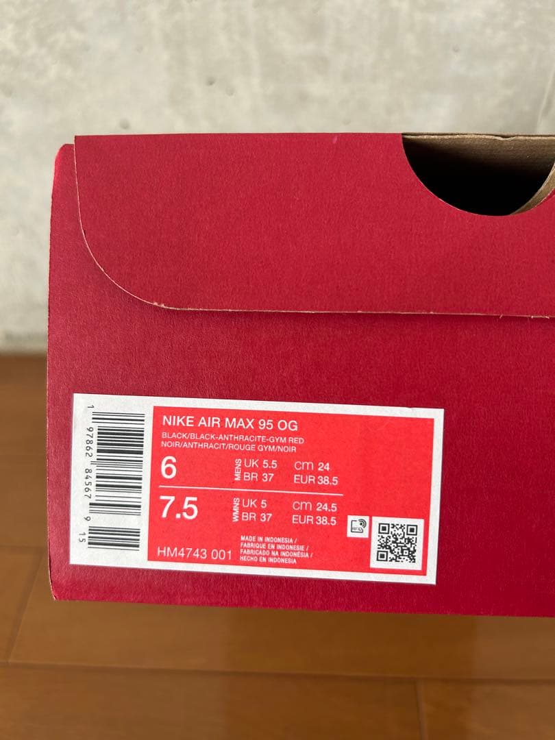 靴 Levi's Nike Air Max 95 OG \"Denim Black\"