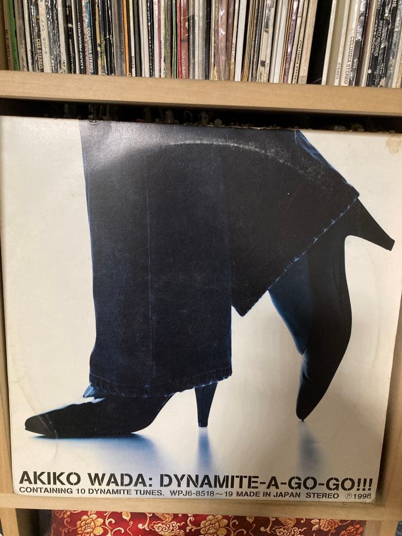 和田アキ子 DYNAMITE-A-GO-GO 2LPレコード