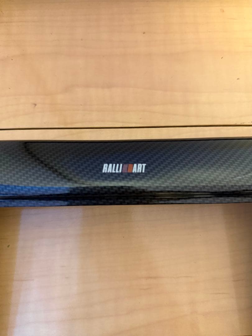 ralliart カーボン パネル 2DIN ラリーアート ct9a ランエボ