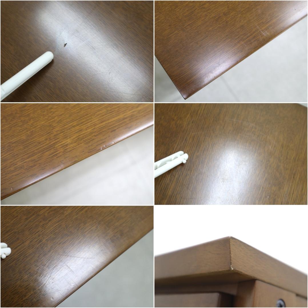 カリモク60 ロクマル デスク 平机 木製 オーク 書斎 (別チェスト購入必須)