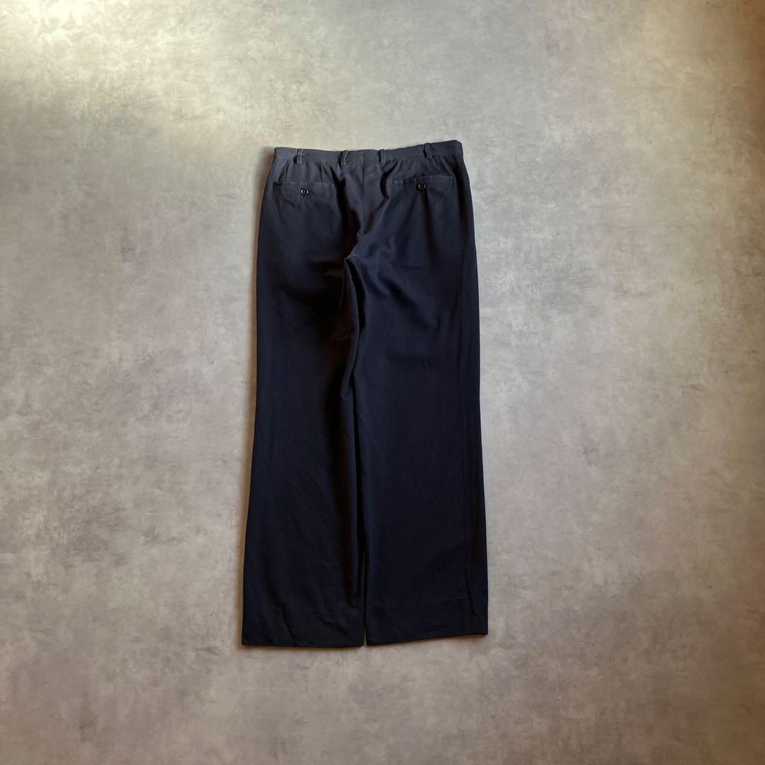 パンツ 00s armani wide straight slacks pants