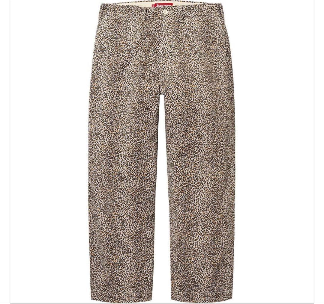 パンツ supreme 25fw Chio Pant 36 leopard