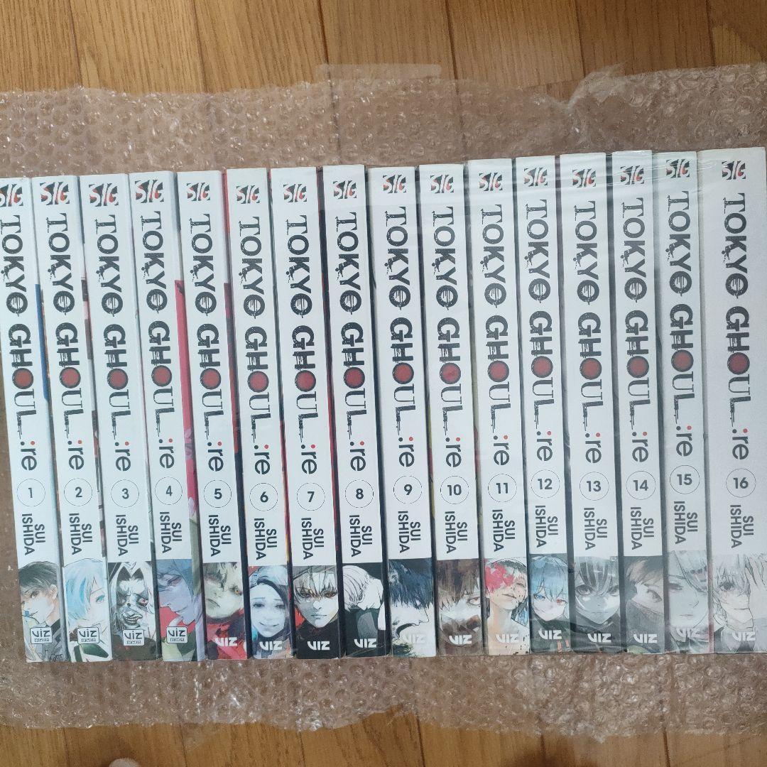 東京喰種:re　英語版　 全16巻セット