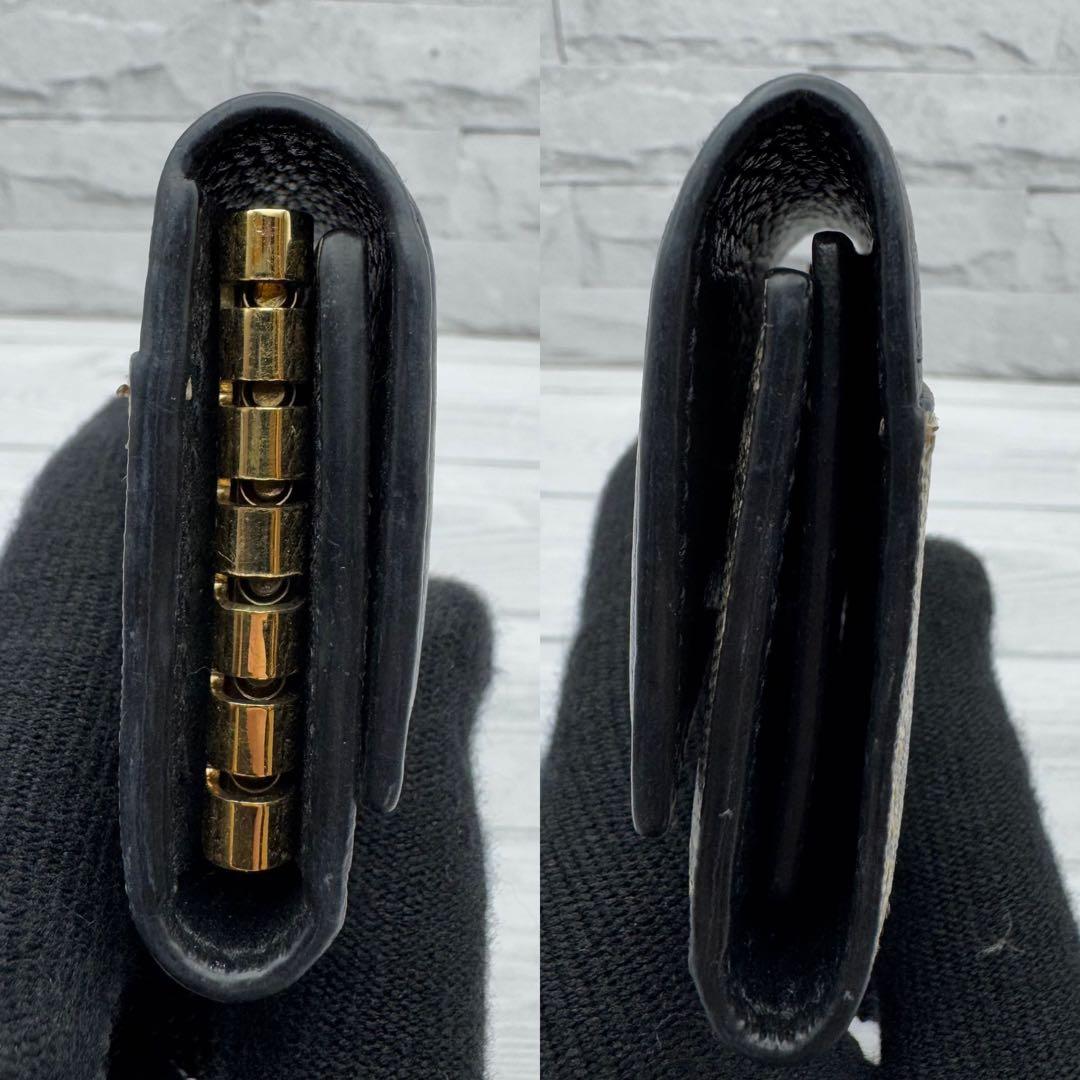 【美品】GUCCI　キーケース　6連　 マーモント　スプリーム　レザー ブラウン