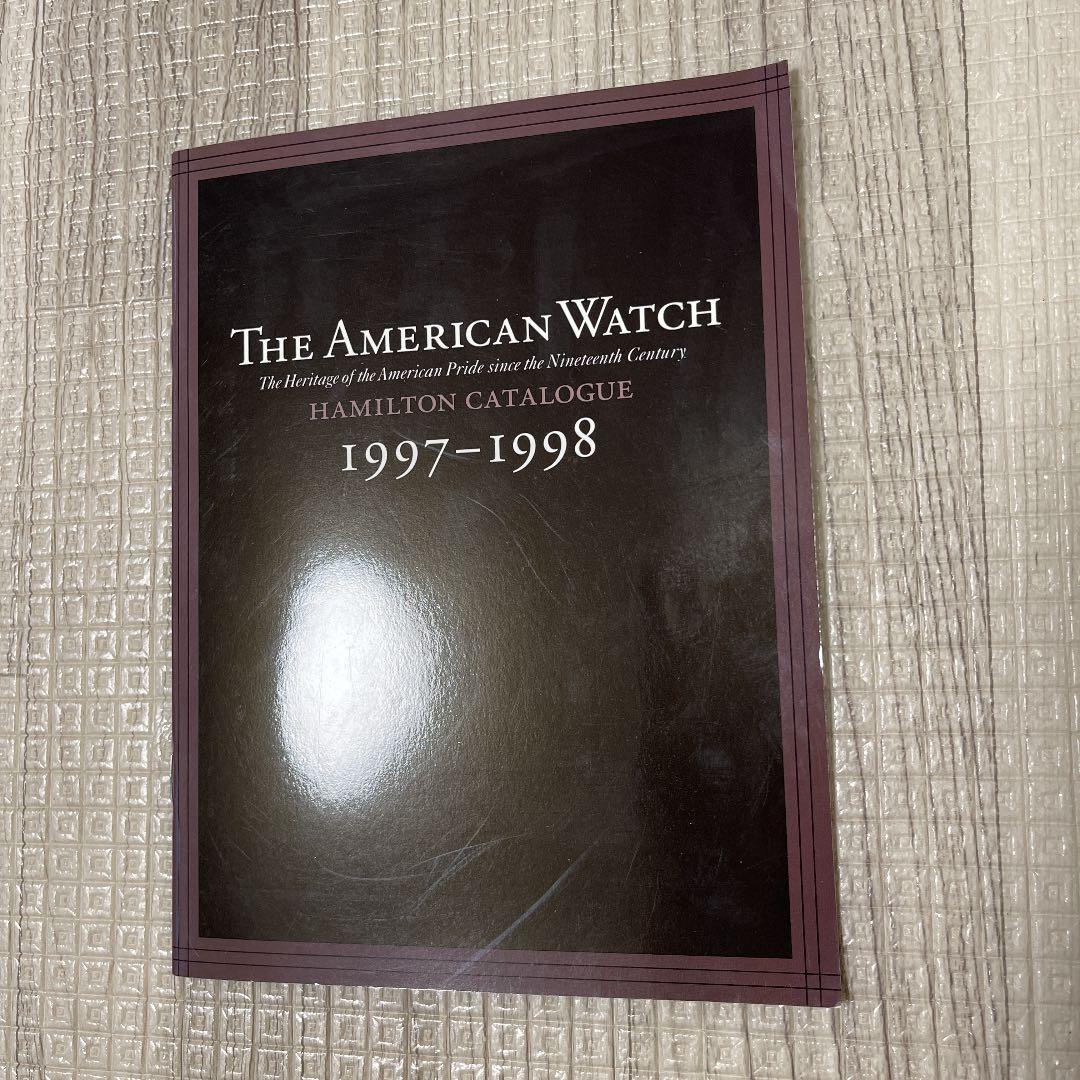希少品！ HAMILTON hamilton ハミルトン 本 雑誌 カタログ 本