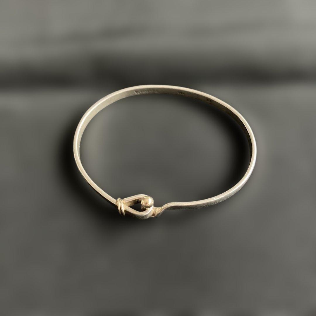 ティファニー　バングル　コンビ　銀925/18金