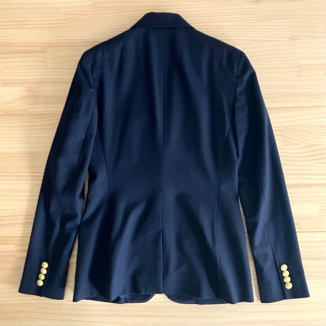 美品 イタリア製 ラルフローレン ウール ジャケット エンブレム ブレザー 2