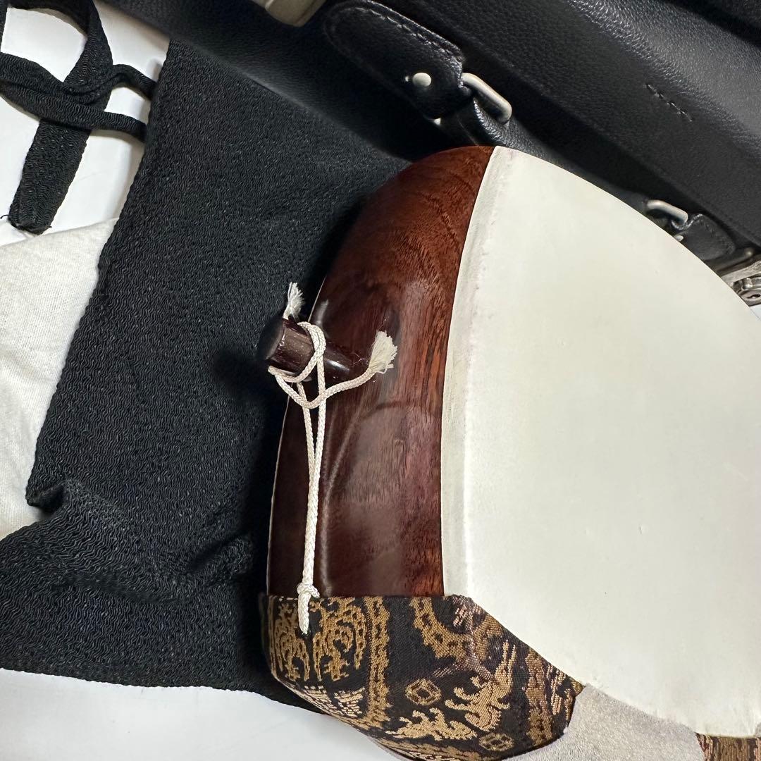 て*ん様 高級三味線　ハードケース付き　和楽器　付属品あり