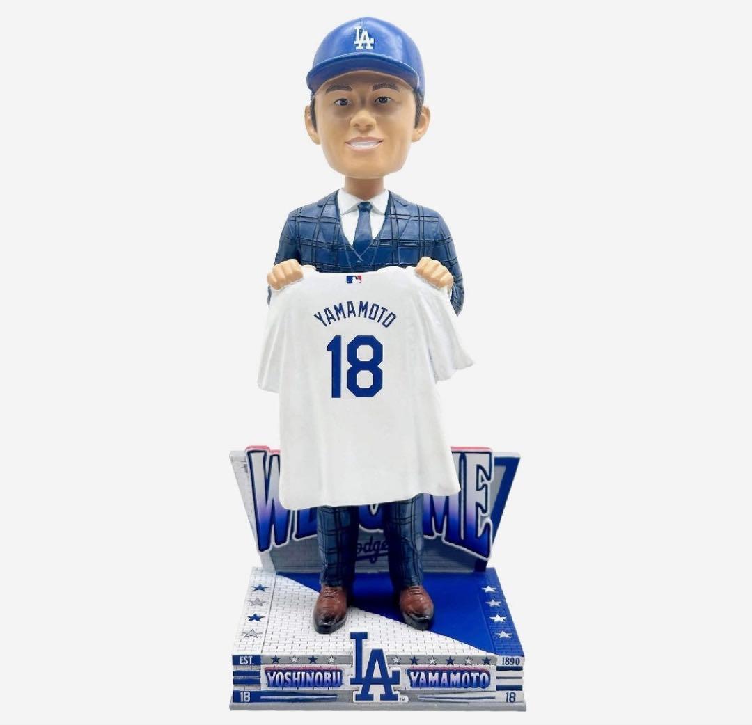 山本由伸_ドジャース_入団記念_524個限定_ボブルヘッド _MLB